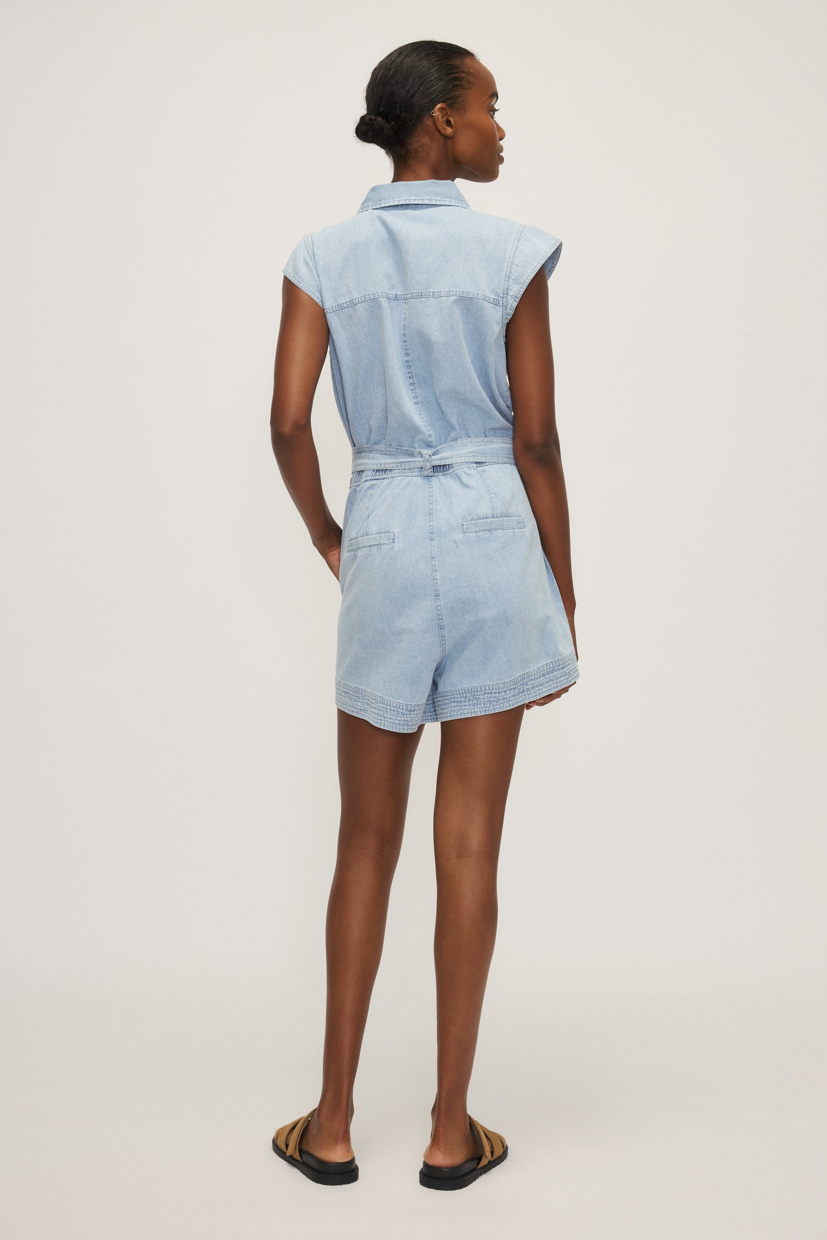 Ulysse Denim Romper