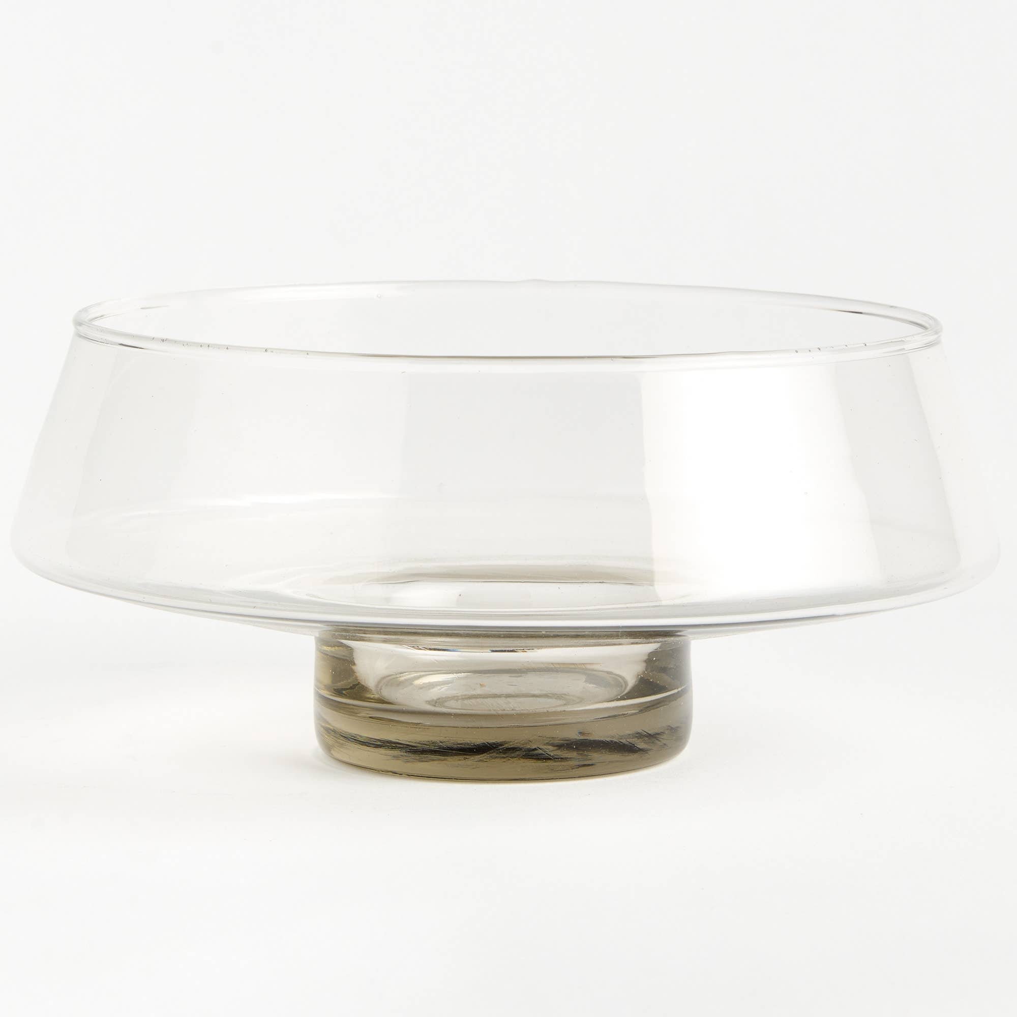Adalina Glass Footed Bowl