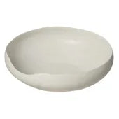White Organic Edge Bowl