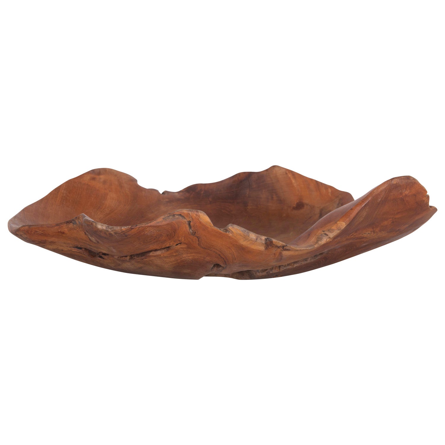 Hand Carved Teak Bowl