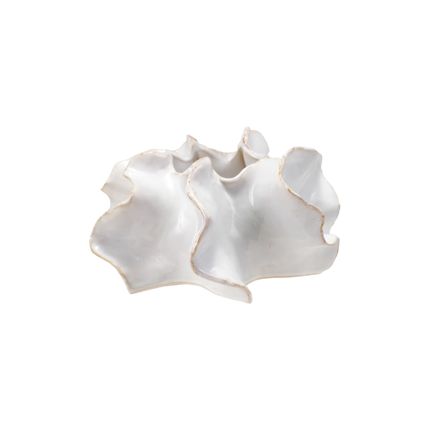 Organic Shaped Reactive Glaze Planter