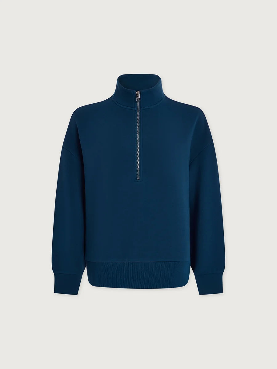 Mavis Mock Neck Sweatshirt