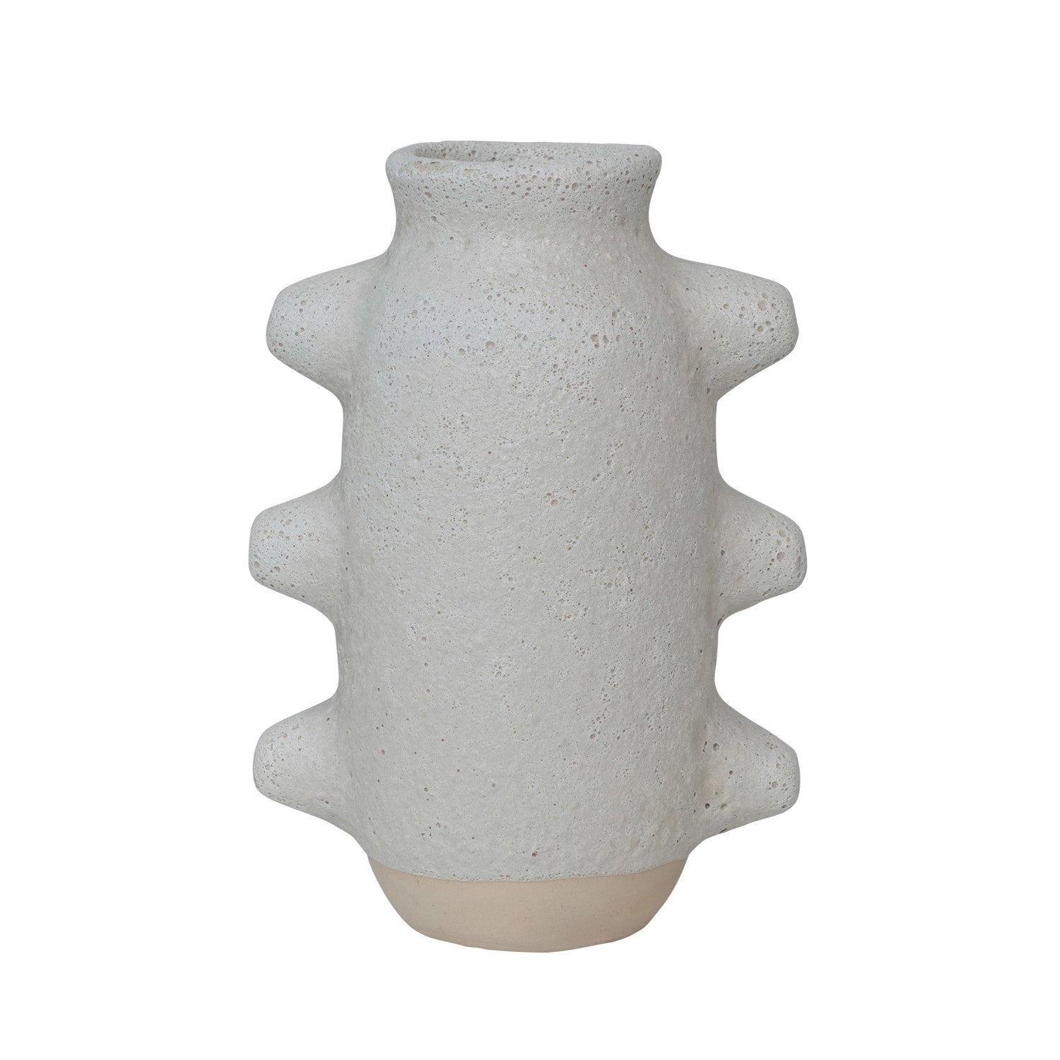 Volcano Finish Stoneware Vase