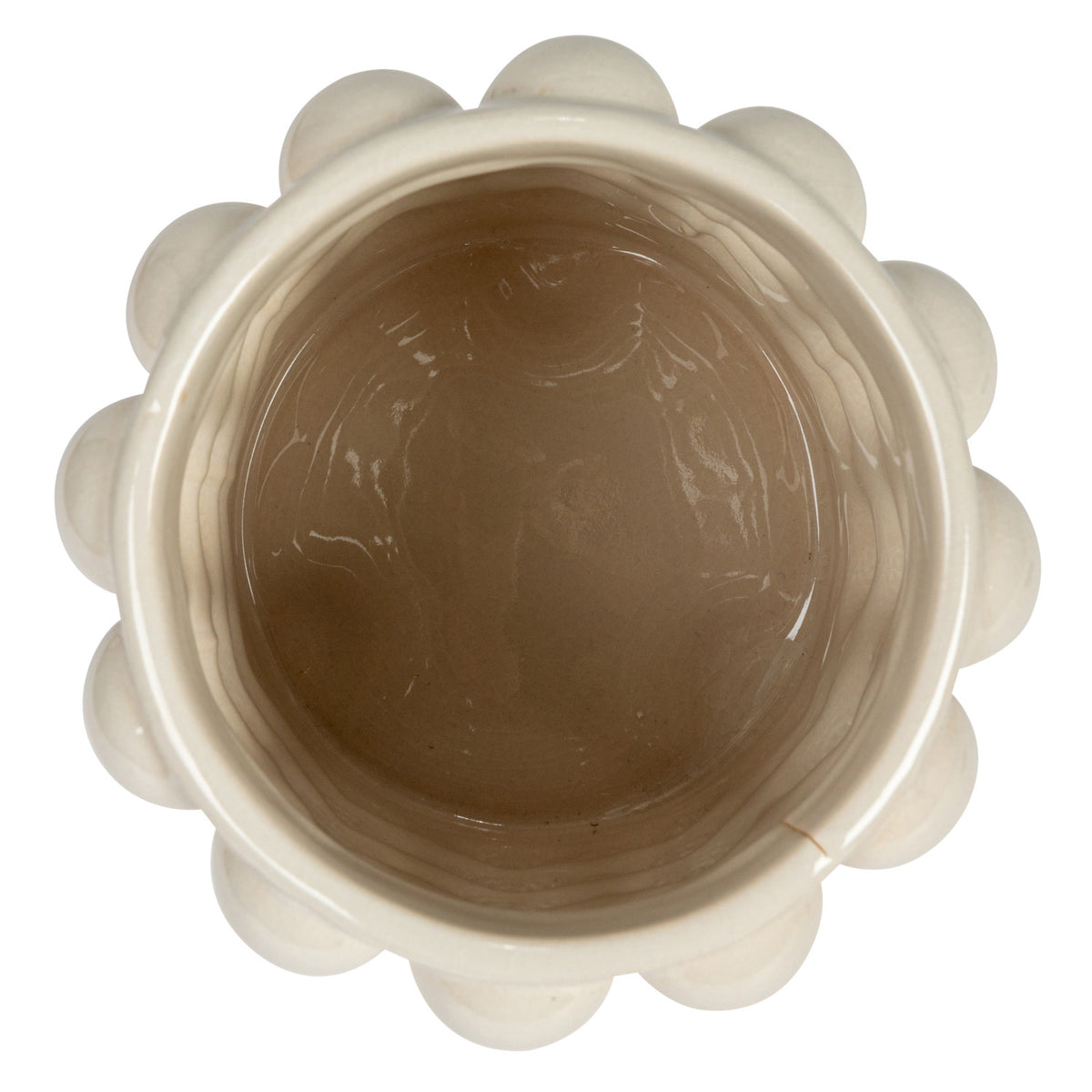 Raised Dots Canister w/ Acacia Lid