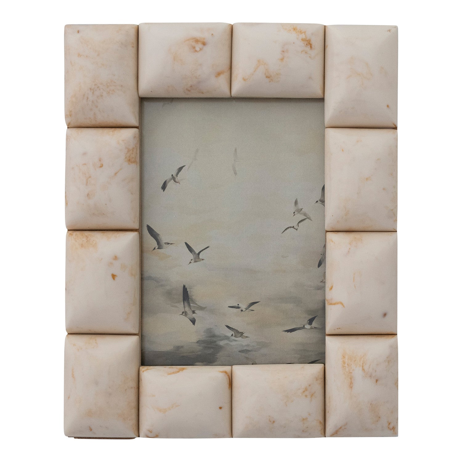 Marbled Resin Tile Photo Frame
