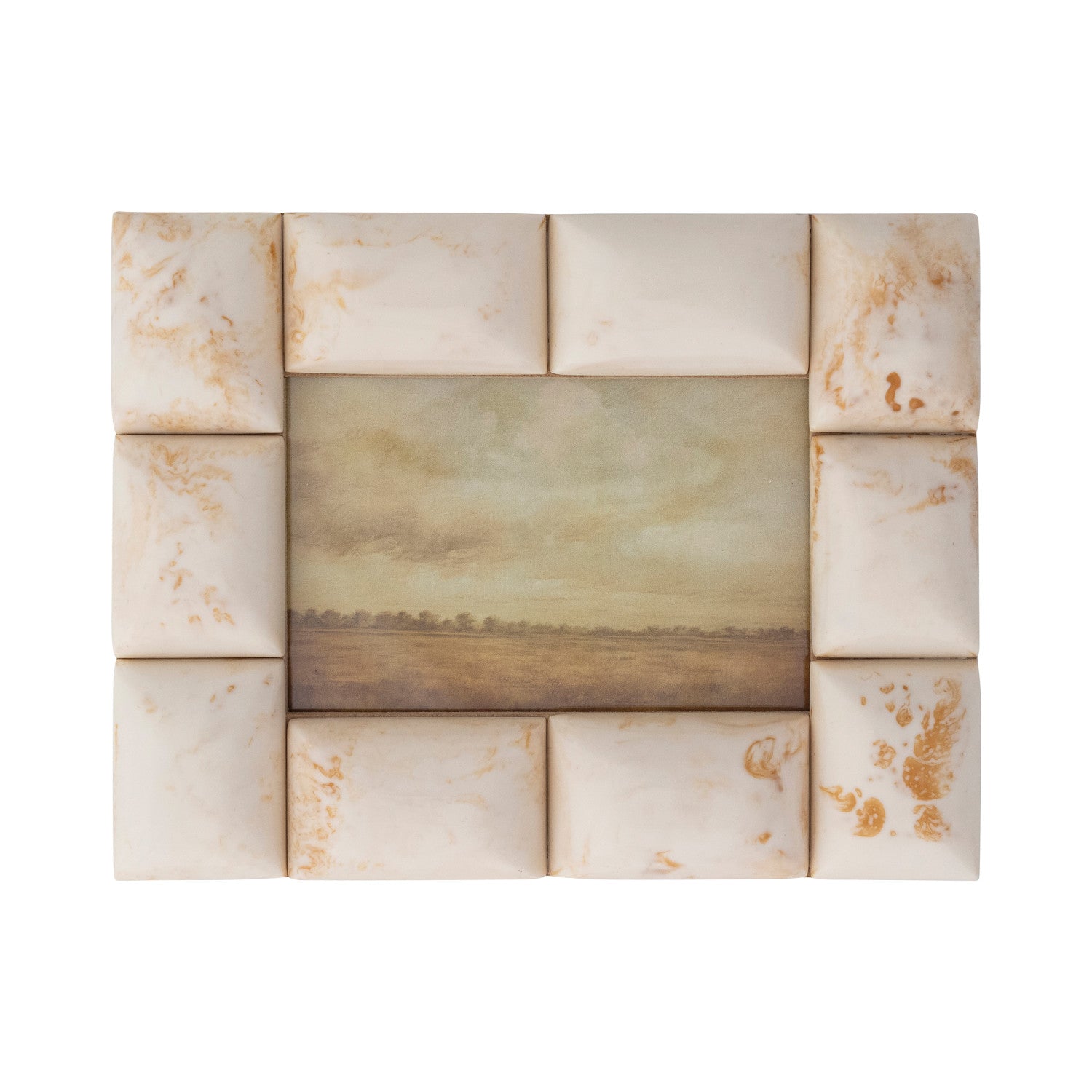 Marbled Resin Tile Photo Frame