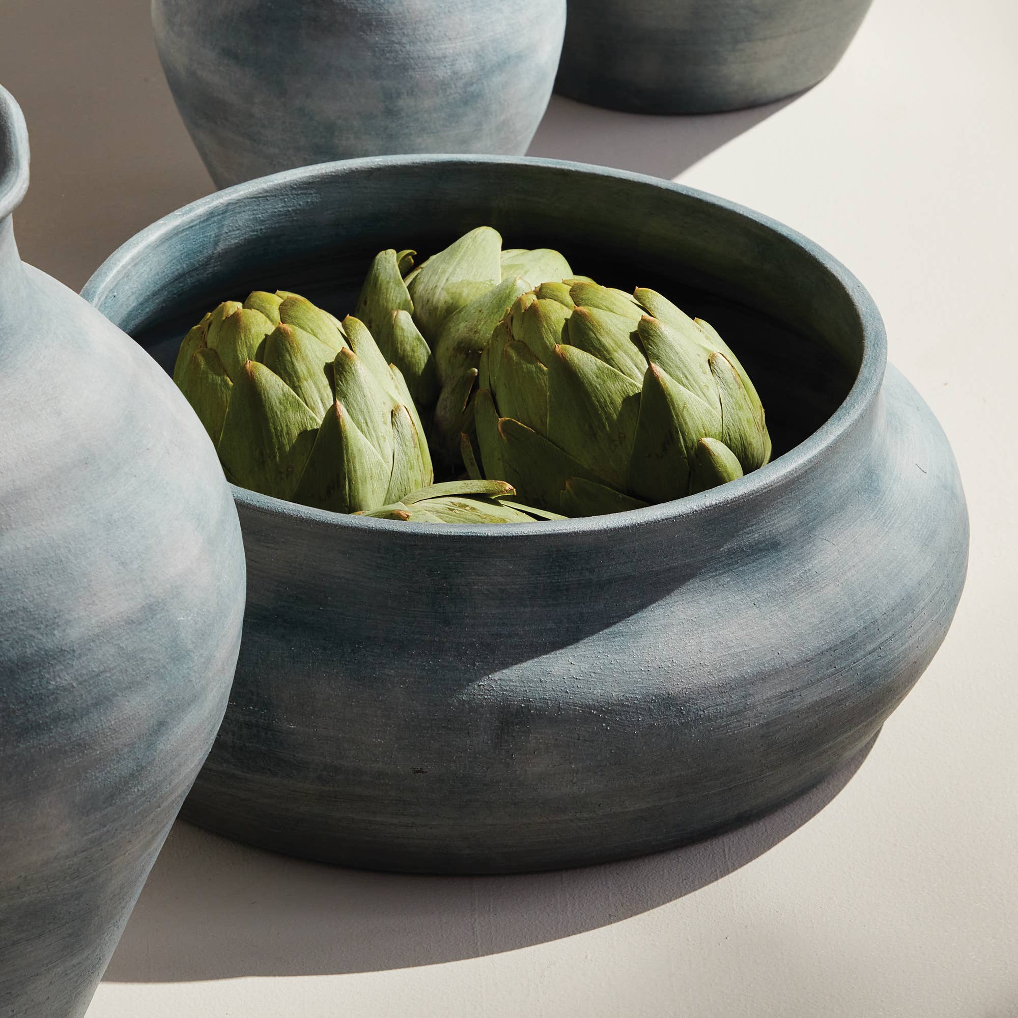 Washed Blue Bowl