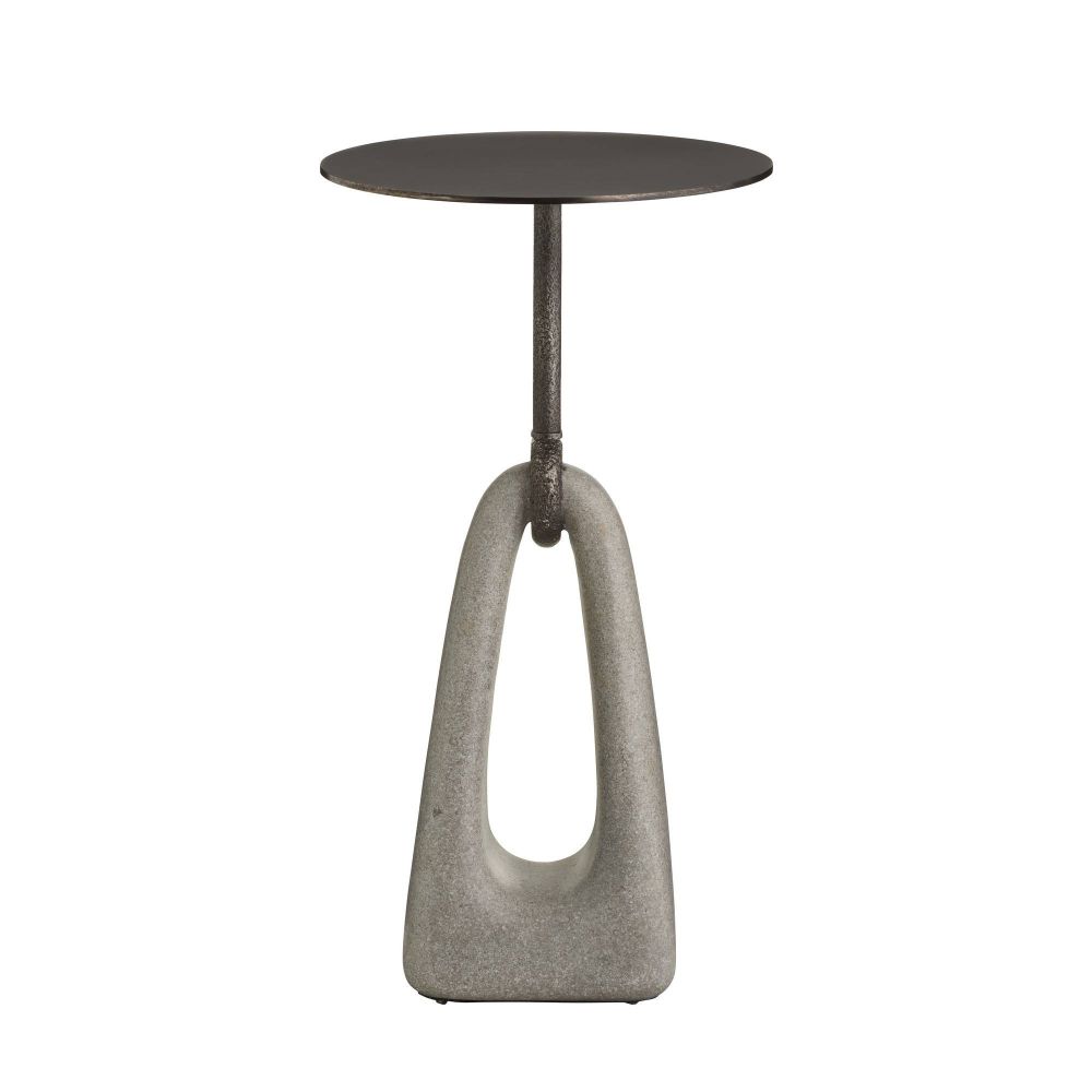 Bronze Plated Iron Accent Table