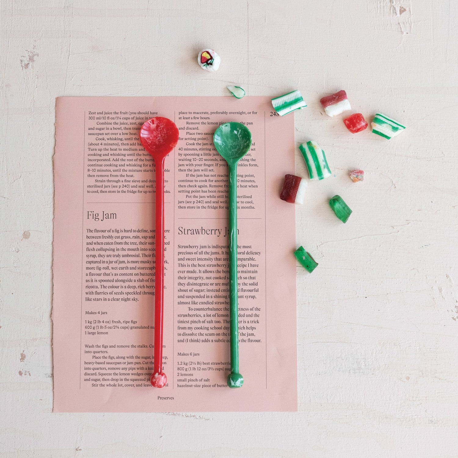 Resin Marbled Cocktail Spoons