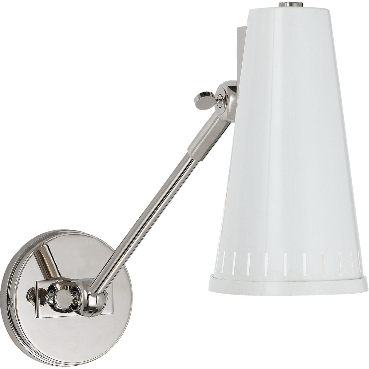 Antonio Adjustable One Arm Wall Lamp - Blu Home